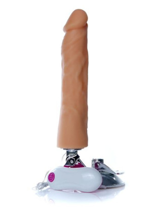 Realistyczny penis uchwyt przyssawka 12trybów 26cm