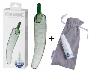 Szklane dildo analne waginalne sex sonda papryczka