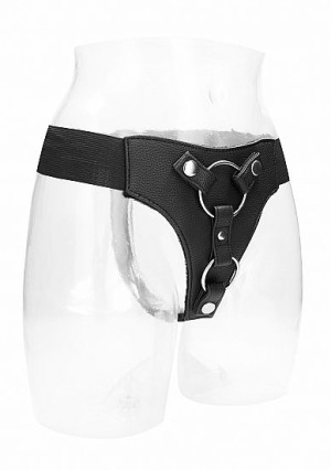 Double Penetration Harness - Black