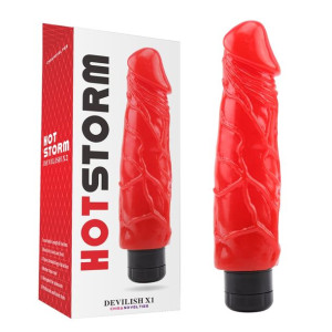 Wibrujące Dildo Imitacja Skóry Devilish X1