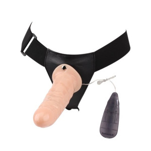 Strap-on Wibrujący Basic Harness Flesh