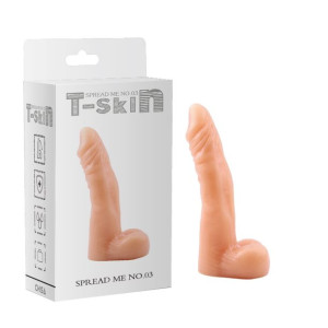 Realistyczne cieliste dildo Spread Me No.03