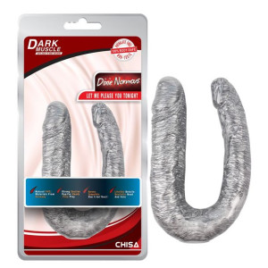 Podwójne Realistyczne Dildo Dixie Normous-Silver