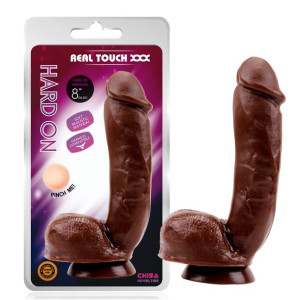 Duże Ciemne Dildo Hard On Brown-Brown