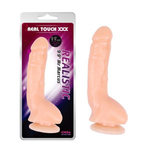 Realistyczne Dildo Jądra Przyssawka Realistic 9.9