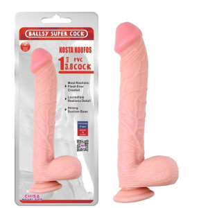 Realistyczne dildo sztuczny penis Kosta Koufos 13.8