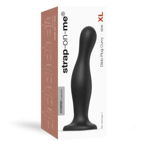 Dildo Plug Curvy Black - Xl