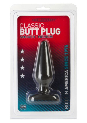 Plug-black Butt Plug Medium