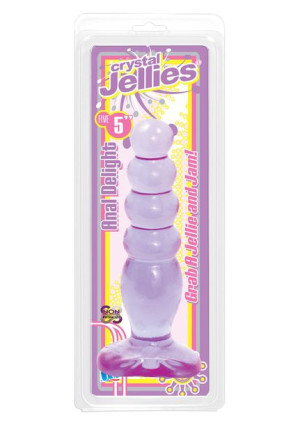 Plug-crystal Jellies Anal Delight Purple