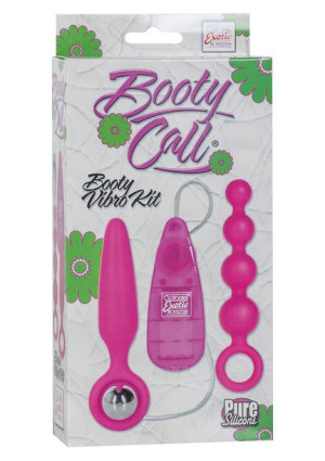Plug/vibr-booty Call Booty Vibro Kit Pink