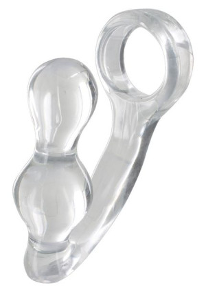 Plug-power Plug & Penisring Clear
