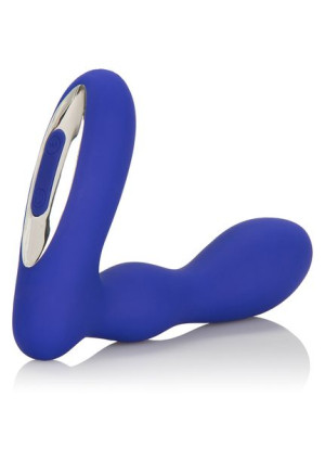 Plug/vibr-wireless Pleasure Probe Blue