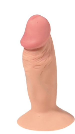 Małe dildo realistyczne z przyssawką 12,5 cm