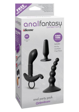 Plug-anal Party Pack Black