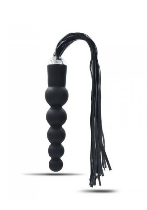 Korek analny plug dildo z pejczem batem 19 cm