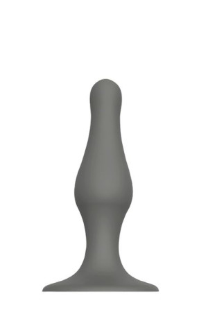 Plug-dream Toys Grey Plug With Suction Cup