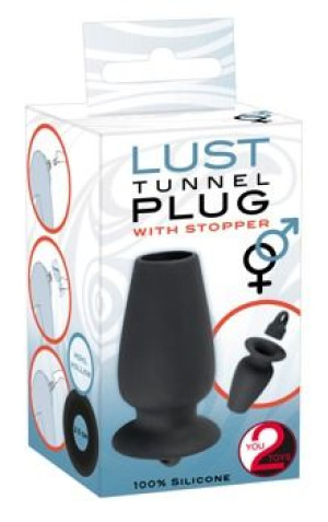 Korek analny otwarta zatyczka plug tunel 10cm
