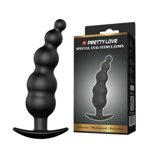 Korek analny masażer prostaty silikon kulki 11cm