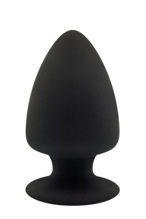 Dream Toys Premium Silicone Plug L Black