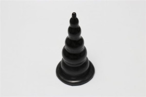 Korek analny piramida stożek wieża duży plug 18cm