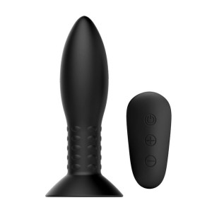Plug analny wibracja rotacja pilot sex korek 13cm