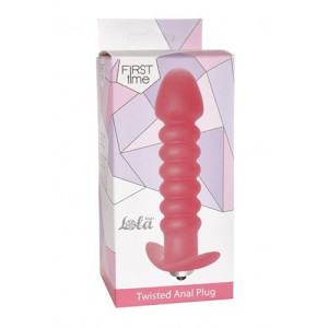Korek analny silikonowy zatyczka wibrujący 11 cm