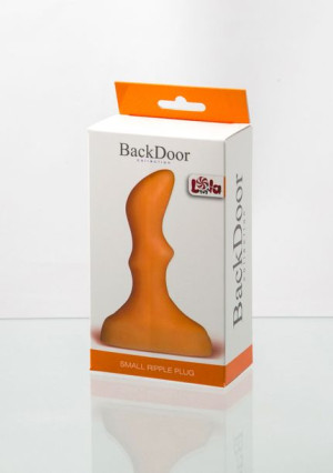 Mały plug korek analny unisex masażer prostaty 10cm cielisty