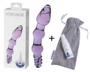 Szklany korek analny plug sonda dildo dwustrone