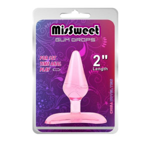 Stożkowy Korek Analny Gun Drops Plug-Pink