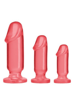 Zestaw korków - anal starter kit pink