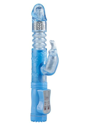 Wibrator-poke Me Up-and-down Rabbit Blue