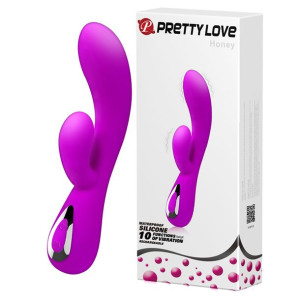Wibrator królik łechtaczka punkt G 19cm 10 trybów USB