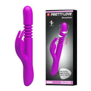 Wibrator wielofunkcyjny rotacja posuw 12trybów 26cm