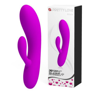 Wibrator królik masażer łechtaczki 16cm 30 trybów