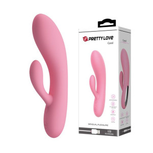 Wibrator króliczek ze stymulacją łechtaczki 16cm 30 trybów USB