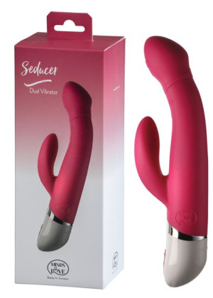MINDS of LOVE Seducer Dual Vibrator pink