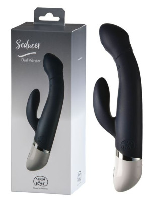 MINDS of LOVE Seducer Dual Vibrator anthracite