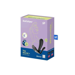 Wibrator masażer łechtaczki Satisfyer Top Secret+ czarny