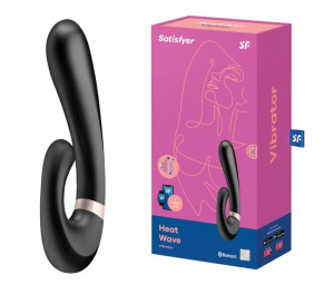 Wibrator-Heat Wave Connect App (Black)