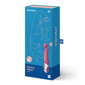 Satisfyer Petting Hippo elegancki wibrator do punktu G 12trybów 22cm