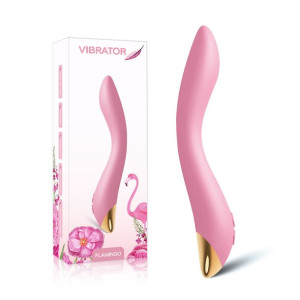 Wibrator masażer stymulator punktu G 22cm 9 trybów różowy