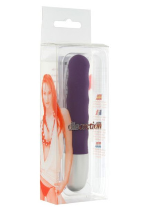 Wibrator-discretion Vibe Ribbed Purple