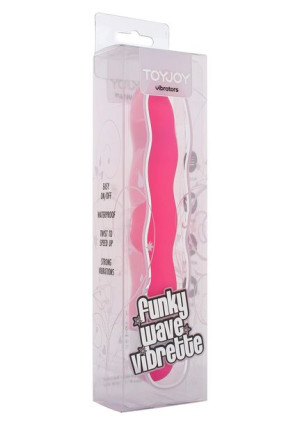 Falowany wibrator uniwersalny klasyczny 18cm
