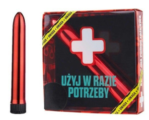Awaryjny wibrator śmieszny sex prezent urodziny czerwony
