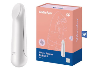 Wibrator masażer Satisfyer Ultra Power Bullet 3 biały