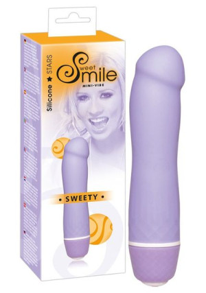 Mały podręczny wibrator jak mini penis 7tryb 12cm