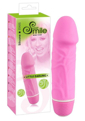 Mały realistyczny wibrator mini penis 7trybów 12cm