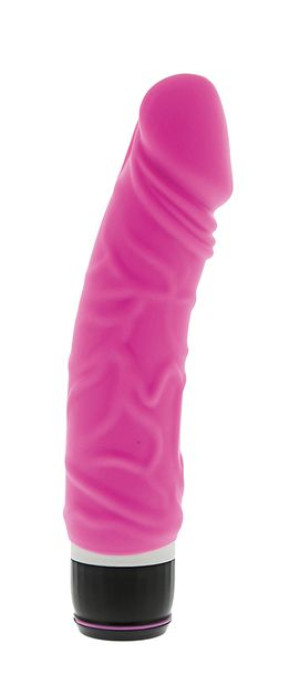 Wibrator realistyczny 7 wibracji silikon różowy baterie