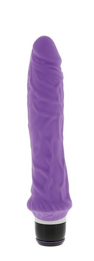 Wibrator-purrfect Silicone Classic 8.5inch Purple