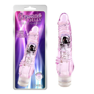 Wibrator real punkt G 21 cm Cobalt G-Spot-Purple